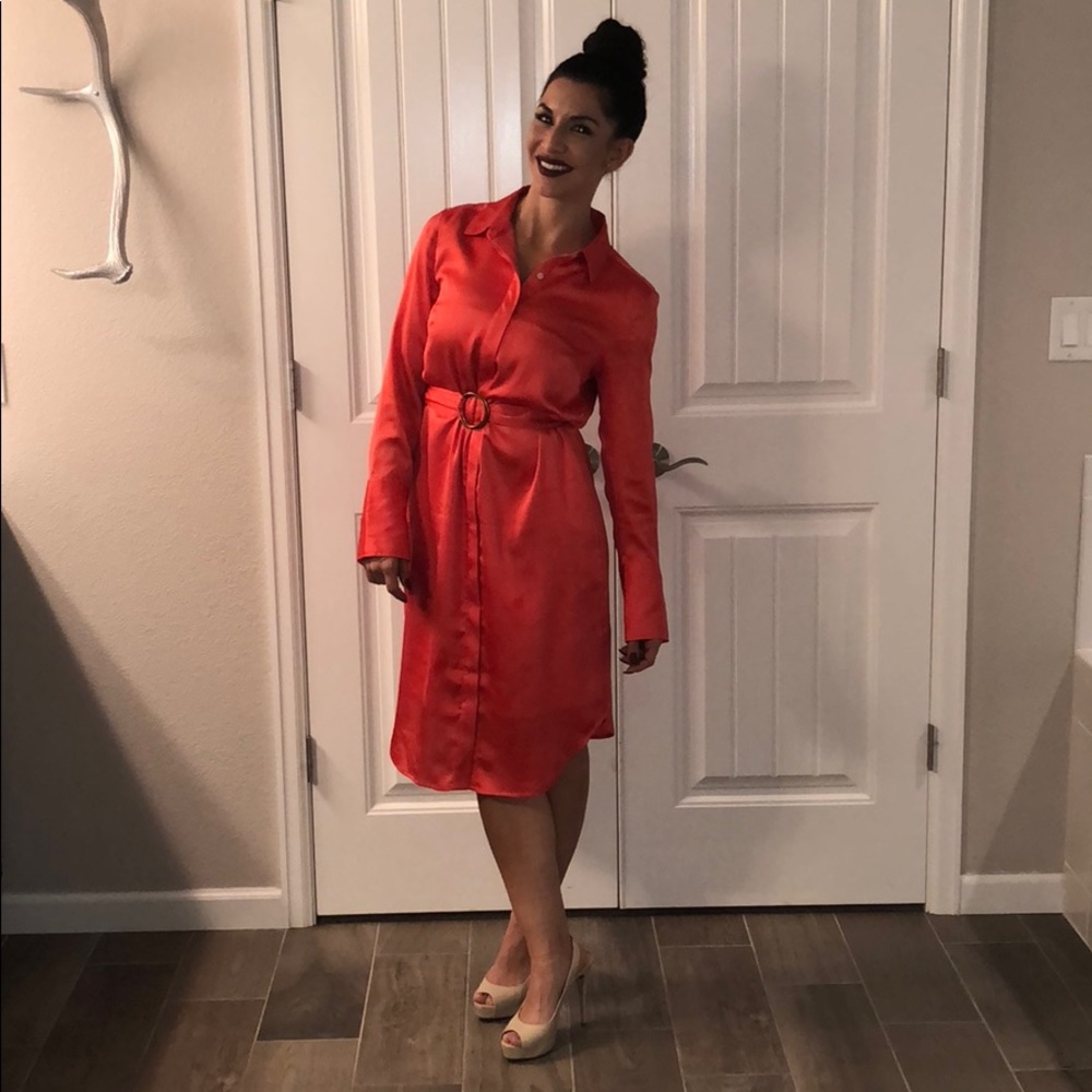 Banana Republic, size S, Salmon colored dress - Picture 2 of 8